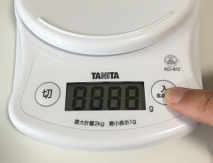 料理の計量用にタニタの「デジタルクッキングスケール KD-812」を購入＆使用レビュー