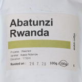 「ルワンダ アバトゥンジ（Abatunzi）」で明るく感じる酸味と甘みを楽しむ（andoh coffee）
